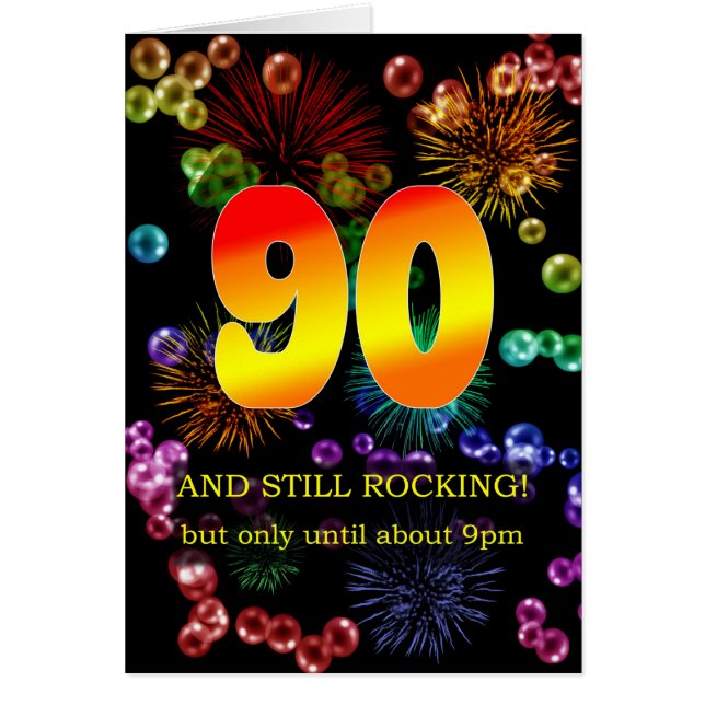 90th Birthday Still Rocking (Front)