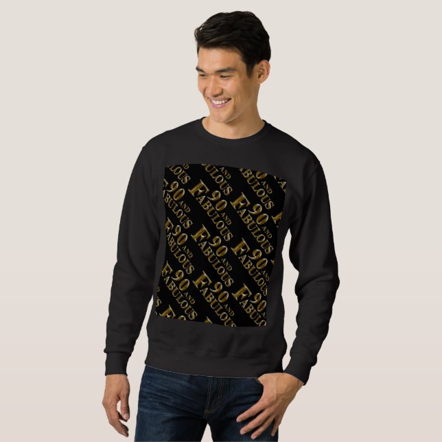 90th Birthday  Sweatshirt (Front Full)