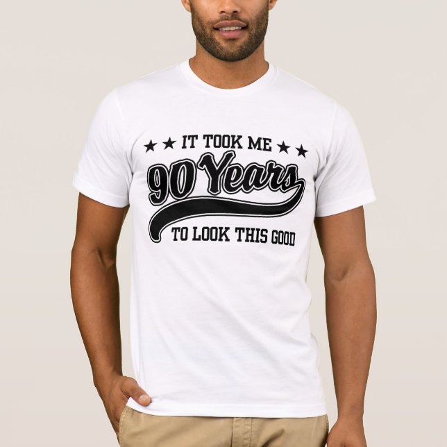 90th Birthday T-Shirt (Front)