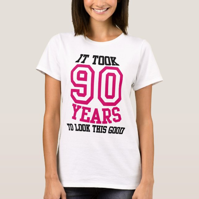 90th Birthday TSHIRT (Front)