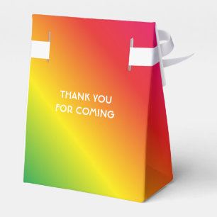 90th Birthday Worlds Best Fabulous Rainbow Favour Box