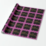90th Birthday  Wrapping Paper<br><div class="desc">Fabulous Happy Birthday Products!</div>