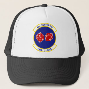 90th Fighter Squadron - Pair - O - Dice Trucker Hat