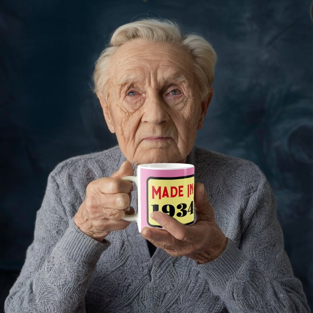 90th gift ninety years old 90 coffee  mug (Creator Uploaded)