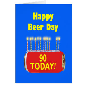 90th Happy Beer Day Birthday 