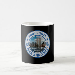 911 10 Year Anniversary Coffee Mug