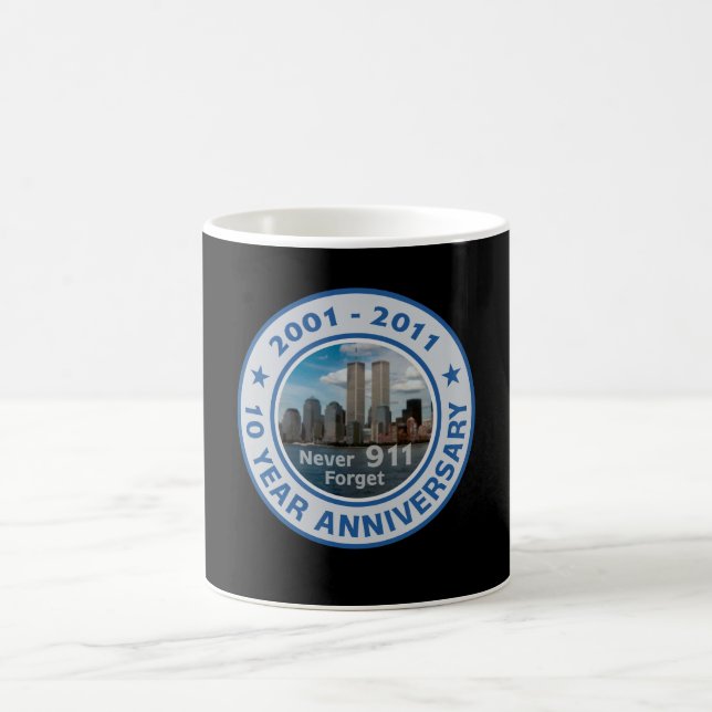 911 10 Year Anniversary Coffee Mug (Center)