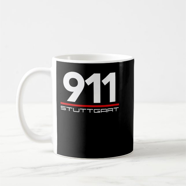 911 Aircooled Flatsix Mezger Engine Car Guy  Coffee Mug (Left)