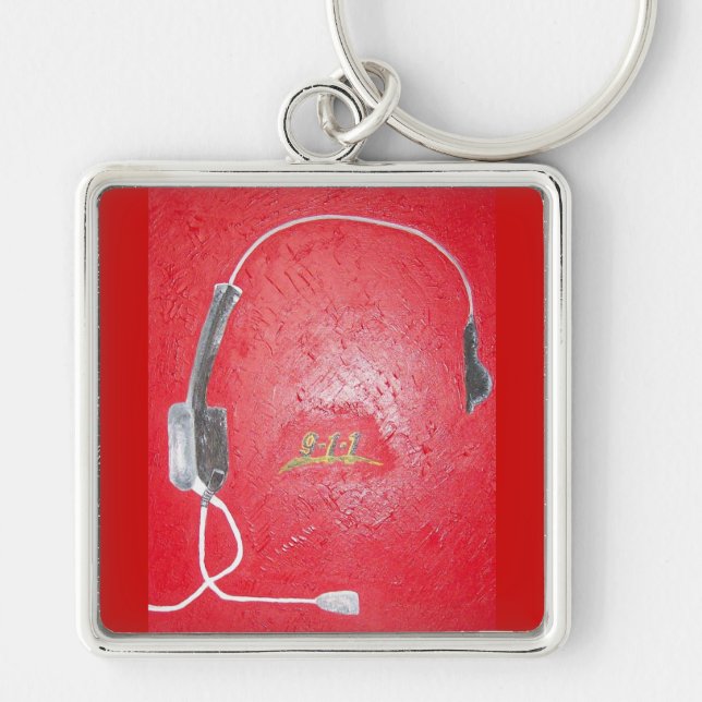 911 Dispatch Centre Key Ring (Front)