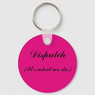 911 Dispatch Centres Key Ring