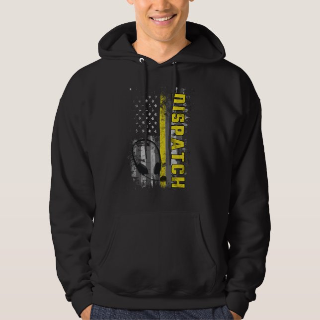 911 Dispatch Operators First Responder Dispatcher  Hoodie (Front)