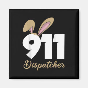 911 Dispatcher Easter Pullover Hoodie Magnet