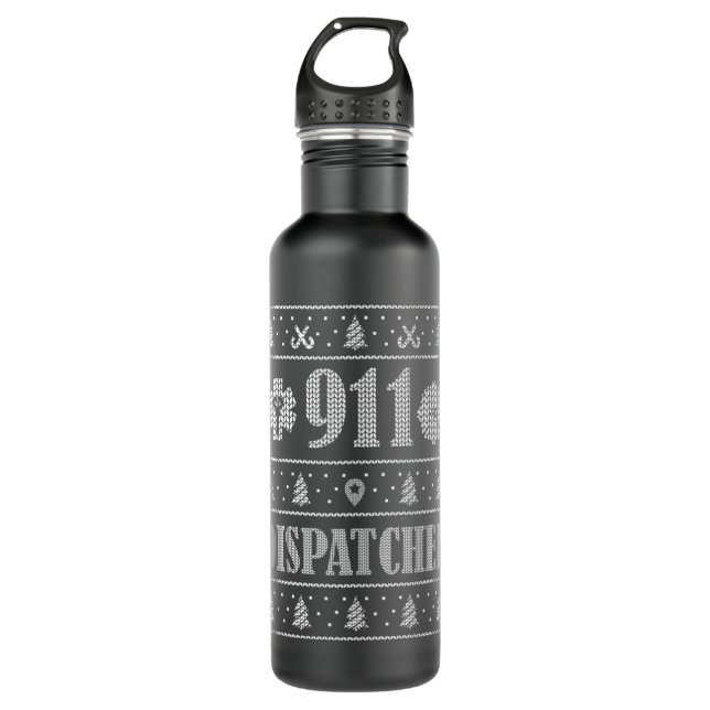 911 Dispatcher – Emergency Services Dispatch Coord 710 Ml Water Bottle (Front)