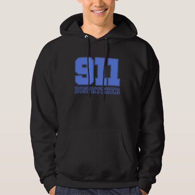 911 Dispatcher Men Women Dispatcher Appreciation Hoodie (Front)