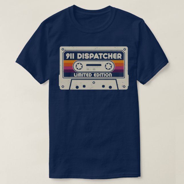 911 DISPATCHER Profession T-Shirt (Design Front)