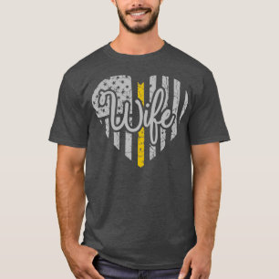 911 Dispatcher Wife Gift For Dispatcher Wife Thin T-Shirt