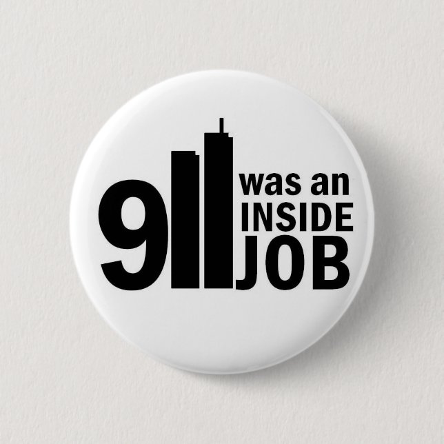 911 inside job badge (Front)