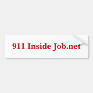 911 Inside Job.net Bumper Sticker