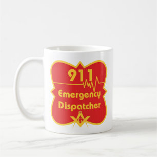 911 Mason  Dispatcher Coffee Mug