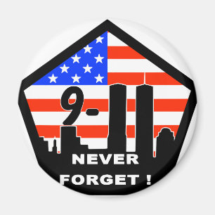 911 never forget magnet