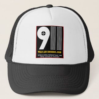 911 solid trucker hat