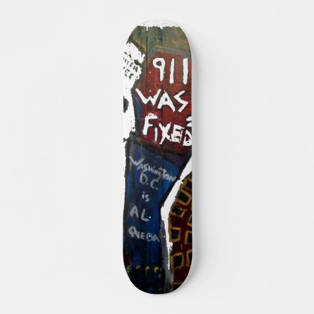 911 WAS FIXED WOOD SUPPORTS SKATEBOARD (Front)