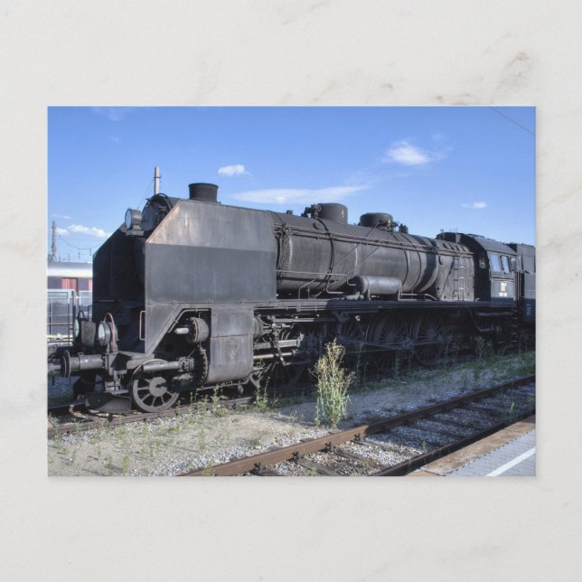 919.138 Steam Locomotive Postcard (Front)