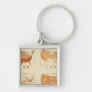 91 Proportions in occupations 1900 Key Ring