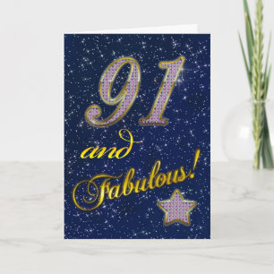 91st Birthday party Invitation