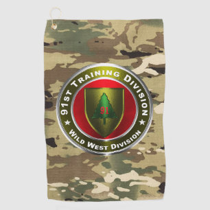 91st Infantry Division Golf Towel