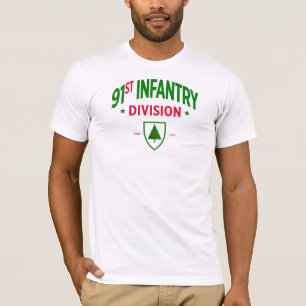 91st Infantry Division - Wild West Division T-Shirt