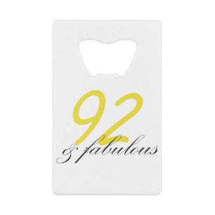 92 & Fabulous