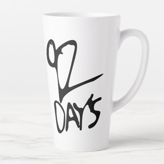 92days latte mug (Right)
