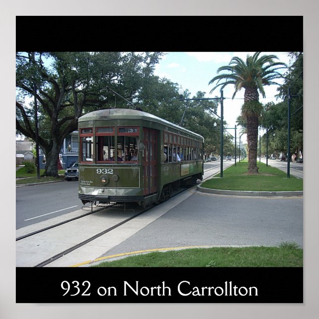 932 on North Carrollton Poster (Front)