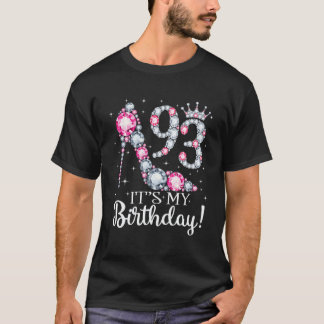 93 It's My Birthday 1929 93Rd Birthday Tee Gifts F