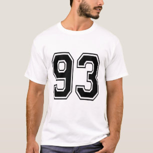 93 ninety three varsity num T-Shirt