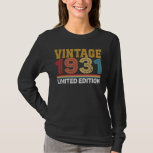 93 years old 93rd Birthday Anniversary Best Limite T-Shirt