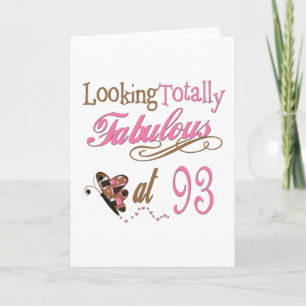 93rd Birthday Card
