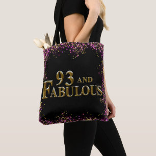 93rd Birthday  Tote Bag