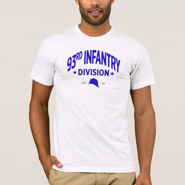 93rd Infantry Division US Military T-Shirt (Front)