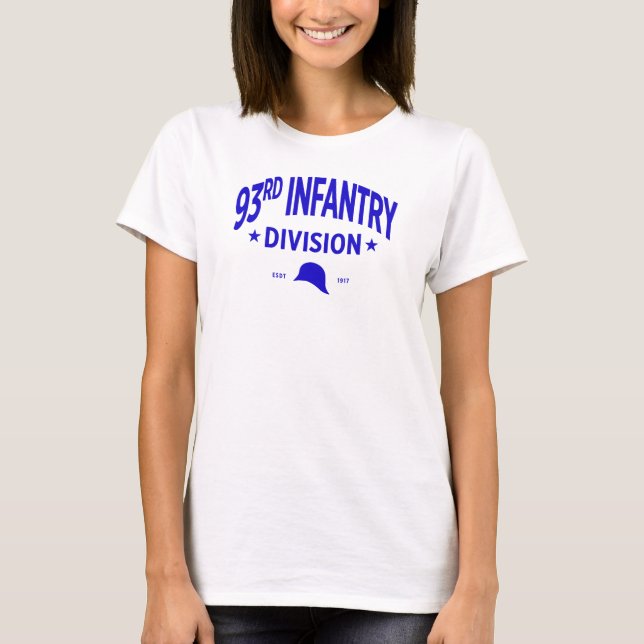 93rd Infantry Division US Military Women T-Shirt (Front)