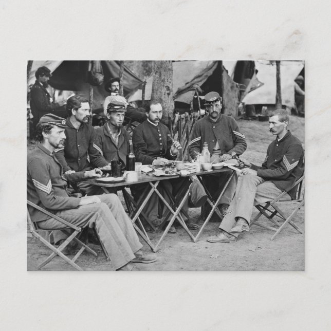 93rd New York Infantry, 1863 Postcard (Front)