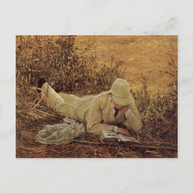 94 Degrees in the Shade, Sir Lawrence Alma Tadema Postcard (Front)