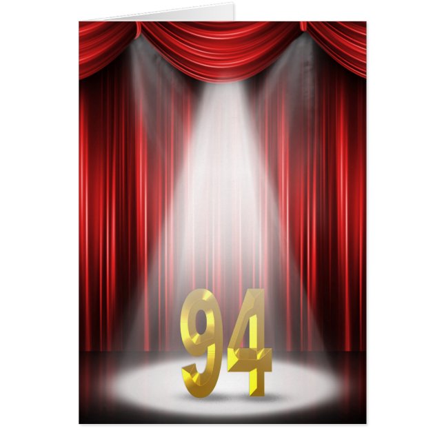 94th Birthday in the spotlight (Front)