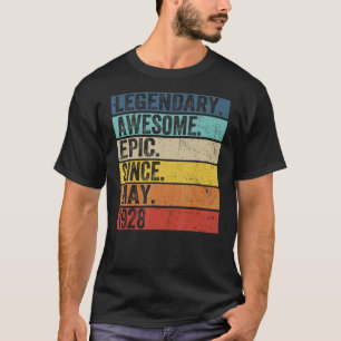 94th Birthday Legendary Awesome Epic Since May 192 T-Shirt