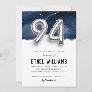 94th Birthday Party Invitation