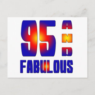 95 And Fabulous Postcard