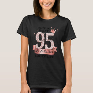 95 & Fabulous I Rose And White Party Group Candid T-Shirt
