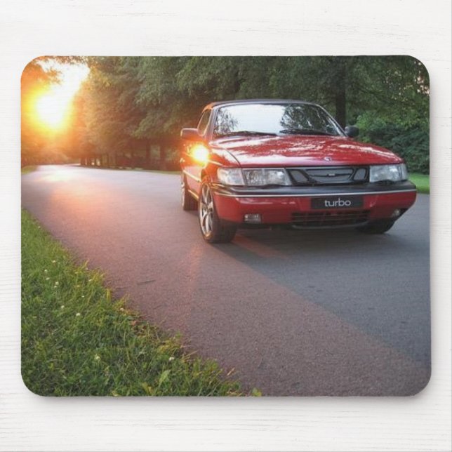 '95 Saab 900 SE Mouse Pad (Front)