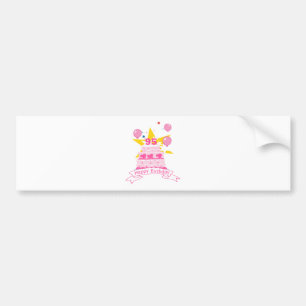 95 Year Old Birthday Cake Bumper Sticker